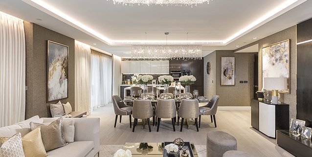 Progetto a Londra, Manooi Crystal Chandeliers